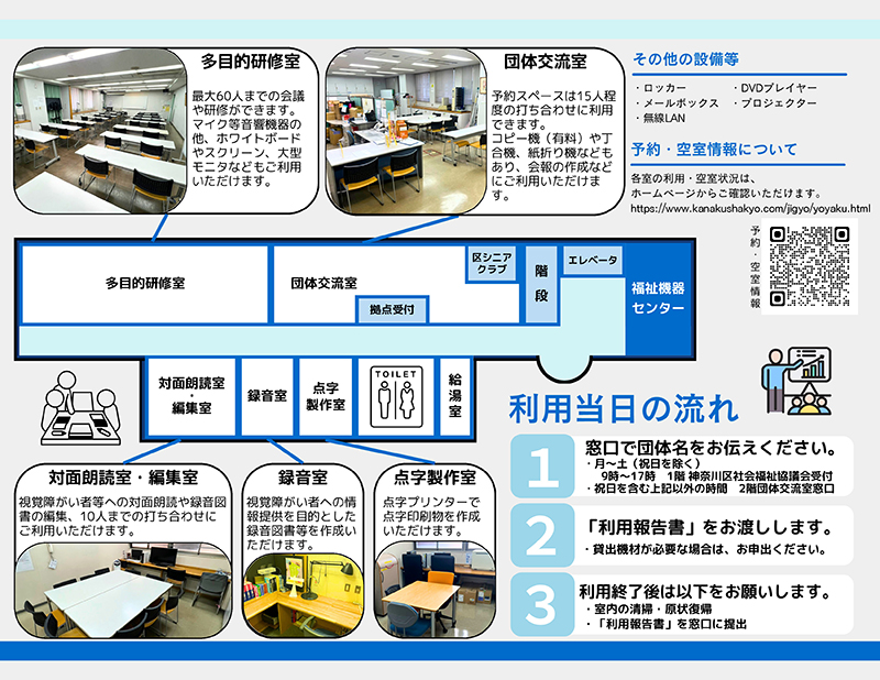 神奈川区福祉保健活動拠点ご利用の手引き